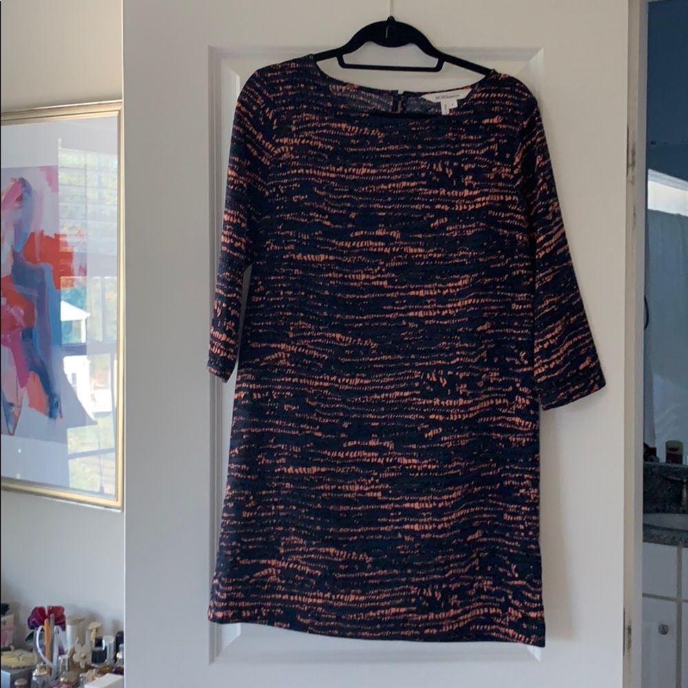 BCBGeneration persimmon shift dress